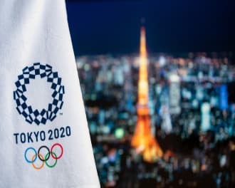bandera juegos olímpicos Tokyo 2020